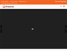 Tablet Screenshot of prassion.org